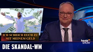 Korruption Homophobie Ausbeutung Endlich startet die WM in Katar  heuteshow vom 18112022 [upl. by Aifoz319]