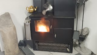 Gravity Feed NonElectric Pellet Stove  Gap 2020 by Independent Stove [upl. by Janenna]