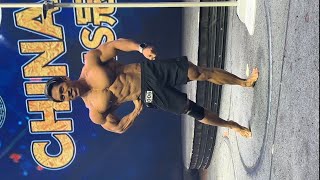 2024 China Tianjin DMS Bodybuilding Pro Card Chris Putra [upl. by Oirretno]