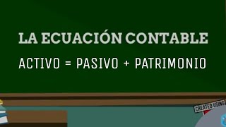 ECUACIÓN CONTABLE CON EJEMPLOS [upl. by Peednama]