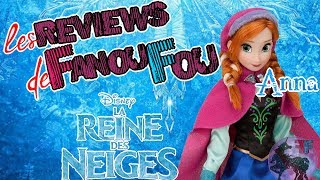 Disney  La Reine Des Neiges  Review Anna Disney Store [upl. by Bodkin]