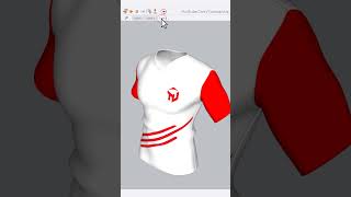 Cloth Simulation in SketchUp sketchupplugin 3dmodeling [upl. by Elatan738]