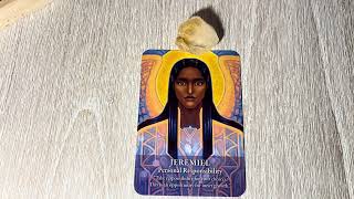 Archangel Card  Jeremiel Personal Responsibility [upl. by Adnarem]