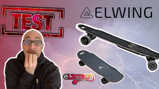 Skate electrique elwing Halokee VS nimbus debuter électrique sk8 longboard ride sans trottinette [upl. by Sirrah]