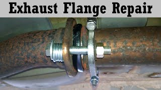 Exhaust Flange Repair  Man About Home [upl. by Alya]