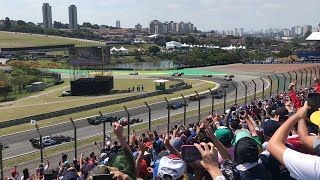 Formula 1 Interlagos Brasil 2021 Largada Setor G [upl. by Wilhelmine]