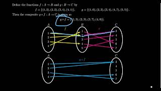 Composition of Functions Set Theory [upl. by Anyah392]