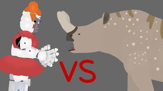 Circus Baby VS Brontotherium [upl. by Llehsor901]