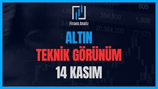 ALTIN TEKNİK GÖRÜNÜM  ONS ALTIN YORUMLARI  14 KASIM [upl. by Linzy103]