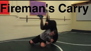 Firemans Carry Takedown Basic Neutral Wrestling Moves and Technique For Beginners [upl. by Armington]