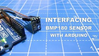 HOW TO SET UP THE BMP180 BAROMETRIC PRESSURE SENSOR ON AN ARDUINO [upl. by Dugas]