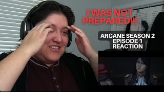 Watching Arcane While Not Being Mentally Prepared  Arcane Season 2 Episode 1 Reaction [upl. by Anekahs]