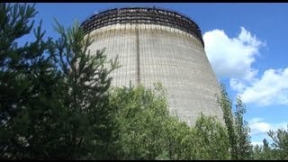 chernobyl 2013 strolling around reactor 5 and 6 visiting their cooling tower [upl. by Iseabal]