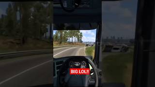 HE BINNED IT ETS2 Funny Moments shorts [upl. by Llerrem225]