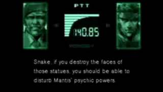 Metal Gear Solid  Alternate Psycho Mantis Boss Fight Method [upl. by Nedry]