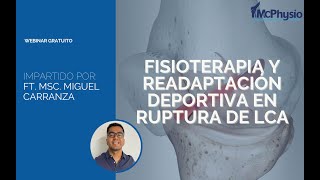 Fisioterapia y Readaptación Deportiva en Ruptura de LCA [upl. by Acyssej43]