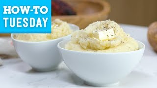 How to Make Perfect Mashed Potatoes  Food Network [upl. by Saire]