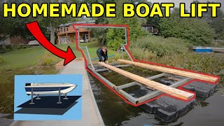 Fixing My DIY Boat Lift [upl. by Con]