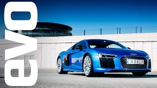 Audi R8 V10  evo REVIEW [upl. by Jovitah]