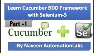 Cucumber  jvm BDD Framework with Selenium WebDriver  Part 1 [upl. by Ymmot]