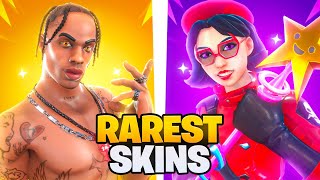 10 RAREST Fortnite Skins [upl. by Anehsat]