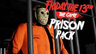 Friday the 13th The Game  Prison Skin Pack Mod [upl. by Farley]