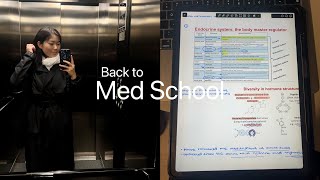 DAYS IN MY LIFE AS A MED STUDENT new semester [upl. by Jefferey57]