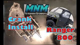 🥇 Polaris Ranger  RZR  700  800  Crankshaft Installation Crank Install [upl. by Dunston]