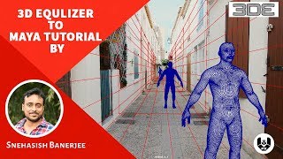 3d equalizer To Maya tutorial [upl. by Anelrad]