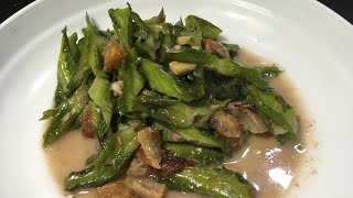 Ginataang Sigarilyas Recipe Panlasang Pinoy [upl. by Niotna980]