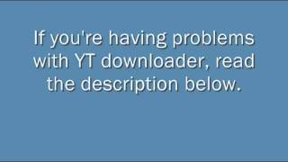 Youtube downloader If youre having problems using YTDL [upl. by Boru]