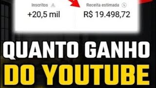 quanto ganha no youtube por visualização🫰🫰 [upl. by Venetis]