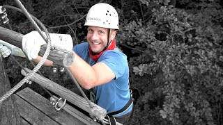 OutdoorAktivitäten in Hessen 13 Kletterwald und MegaSeilbahn in Steinau [upl. by Novek]