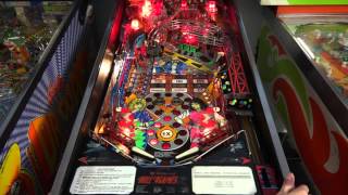 Rollergames Williams 1990 Flipper Pinball [upl. by Engleman]