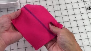 How to Serge a Flatlock Stitch for a SidebySide Seam [upl. by Eugor164]