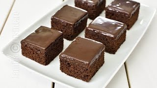 Negrese glazurate  Glazed Brownies CC Eng Sub  JamilaCuisine [upl. by Nylrak328]