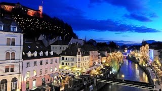 Check this amazing timelapse of Ljubljana city Slovenia  Airtrail Slovenia [upl. by Ezalb741]