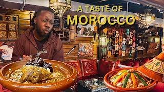 The BEST MOROCCAN FOOD in London  Oasis Lounge Review [upl. by Vijar394]