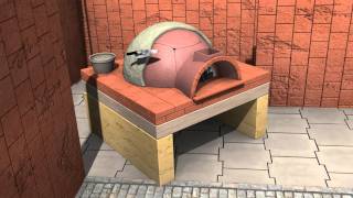 Alfa Pizza  Come installare un forno a legna per la casa  how to install pizza ovenavi [upl. by Hanauq223]