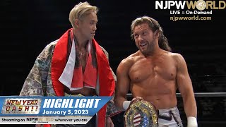 NEW YEAR DASH HIGHLIGHT｜NJPW 1523 [upl. by Illona]