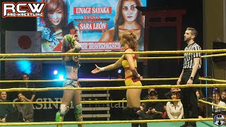 RCW Unagi Sayaka Vs a Sara León [upl. by Wilber]