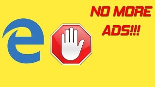 Install AdBlock on Microsoft Edge [upl. by Atsahs]