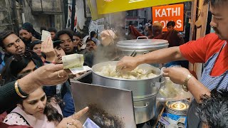 Crowd going crazy for Momos  Dolma Aunty Momos  Indian Street Food [upl. by Ahsatam]