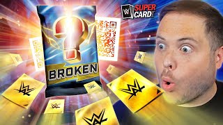 I Cant Believe These Packs are STILL Broken First QR CODE of 2024  WWE SuperCard [upl. by Maxentia]