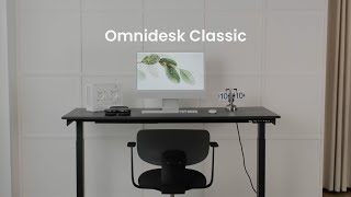 Omnidesk Classic  The Essential Standing Desk [upl. by Ainehta980]