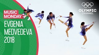 Evgenia Medvedevas short program at PyeongChang 2018  Music Monday [upl. by Sawtelle]