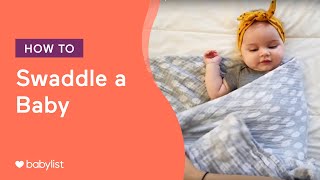 How to Swaddle a Newborn Baby  Embé® [upl. by Winny93]