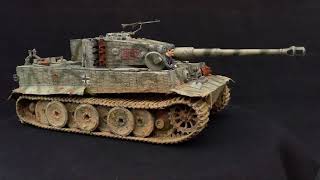 135 Tamiya Tiger 1 [upl. by Nylatsyrc629]