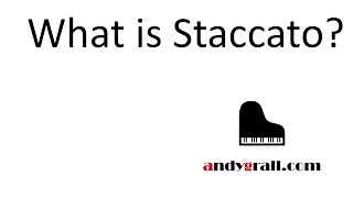 What Is Staccato [upl. by Kirkwood]