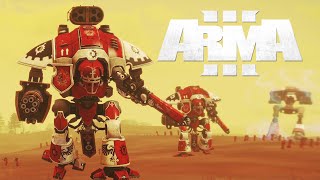 IMPERIAL KNIGHTS  Warhammer 40K MOD UPDATE  ARMA 3 [upl. by Sheeran]